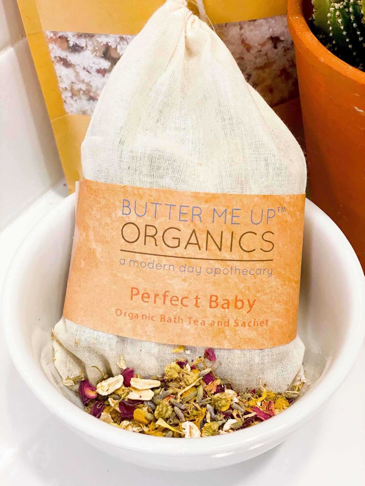 Perfect Baby Organic Bath Tea / Sachet - The Higher Flower