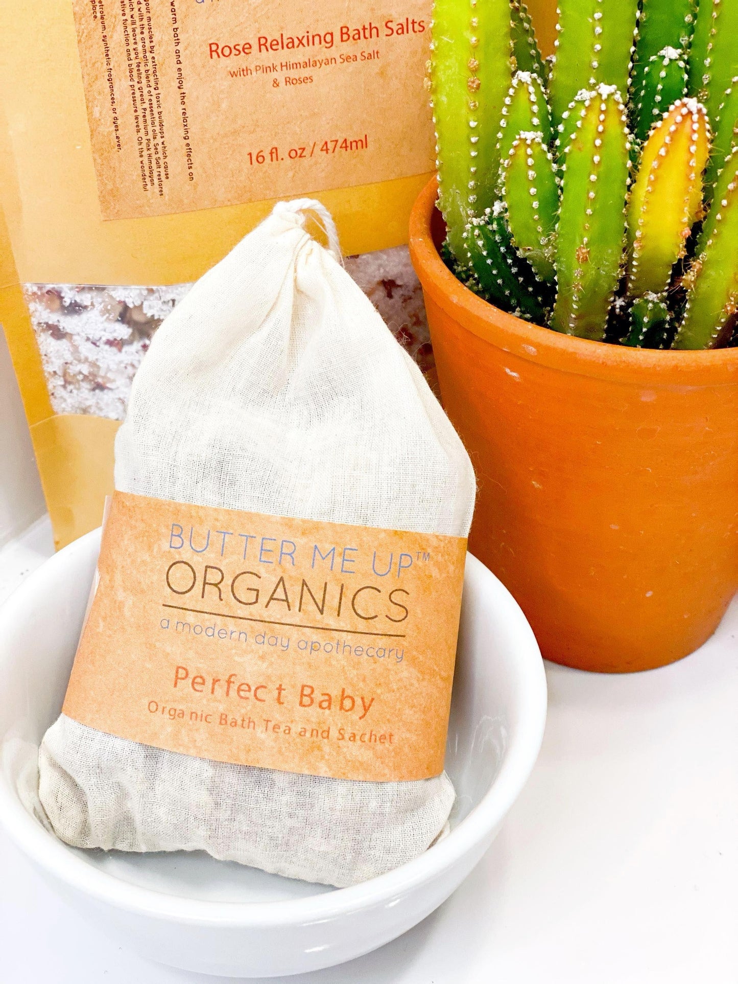 Perfect Baby Organic Bath Tea / Sachet - The Higher Flower