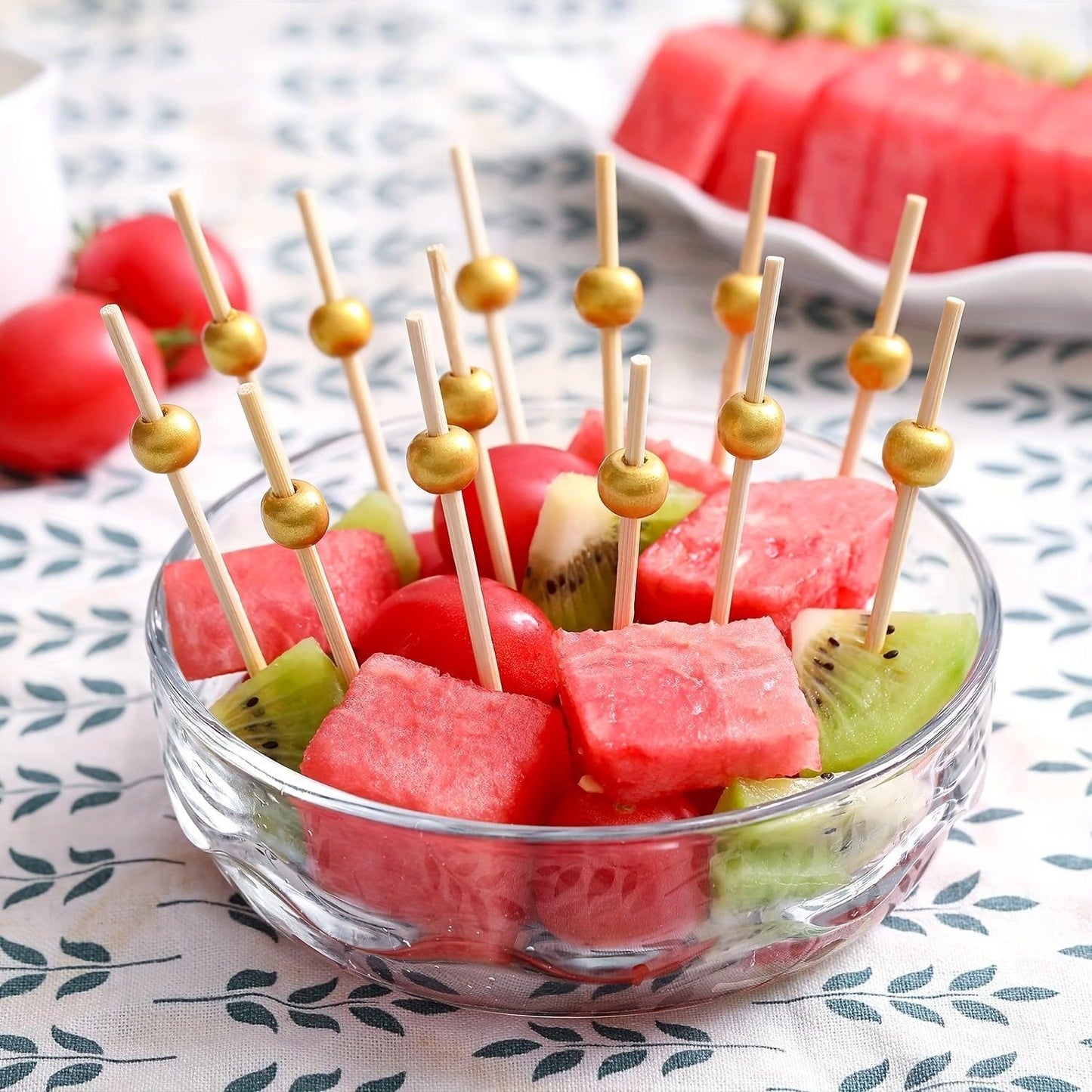 100 Elegant Bamboo Cocktail Picks for Appetizers Parties - The Higher Flower