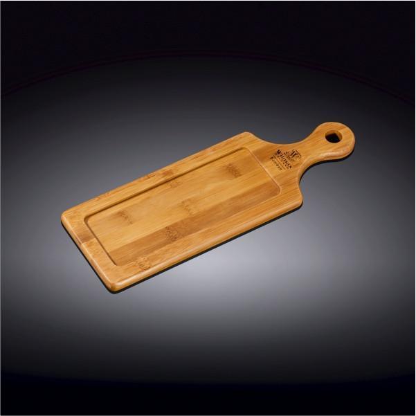 Bamboo Tray 11" inch X 3.75" inch | For Appetizers / Barbecue / Burger