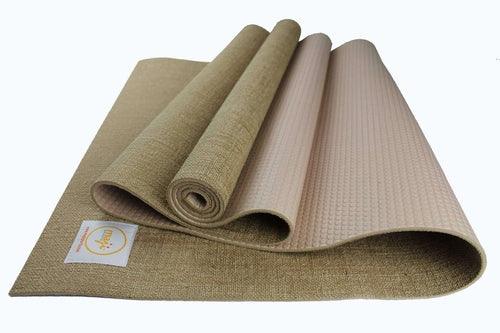 Maji Sports Jute Premium Eco Yoga Mat - The Higher Flower