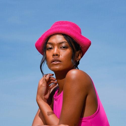 GANI Crochet Hat in Hot Pink - The Higher Flower