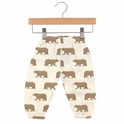 Goodnight Bear Bamboo Newcastle Mini Pants - The Higher Flower