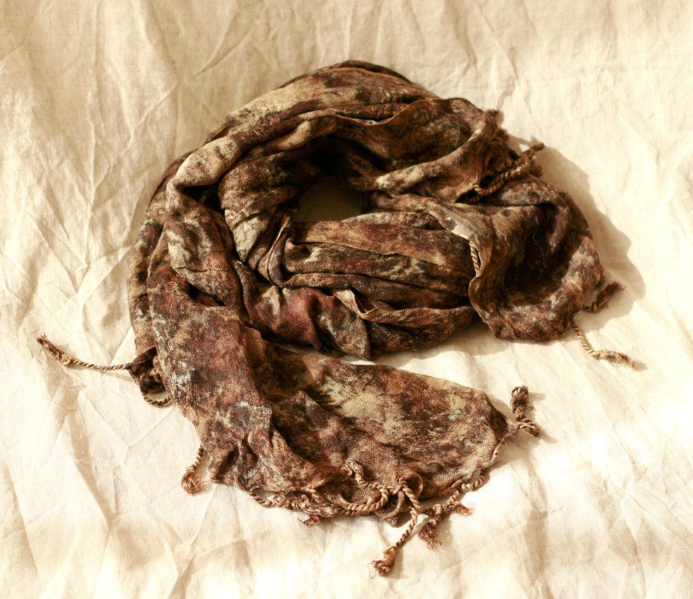 Marfa Handwoven Cotton Scarf - The Higher Flower