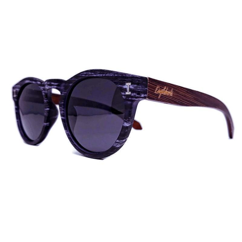 Granite Colored Frame, Bamboo Sunglasses, Polarized - The Higher Flower