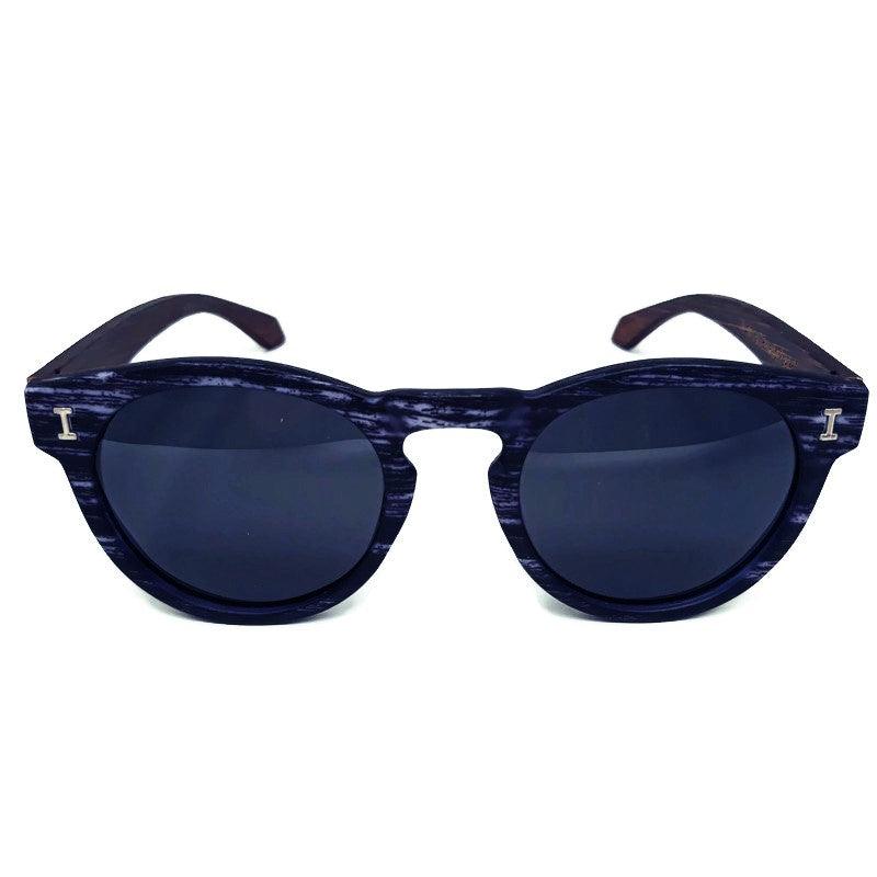 Granite Colored Frame, Bamboo Sunglasses, Polarized - The Higher Flower