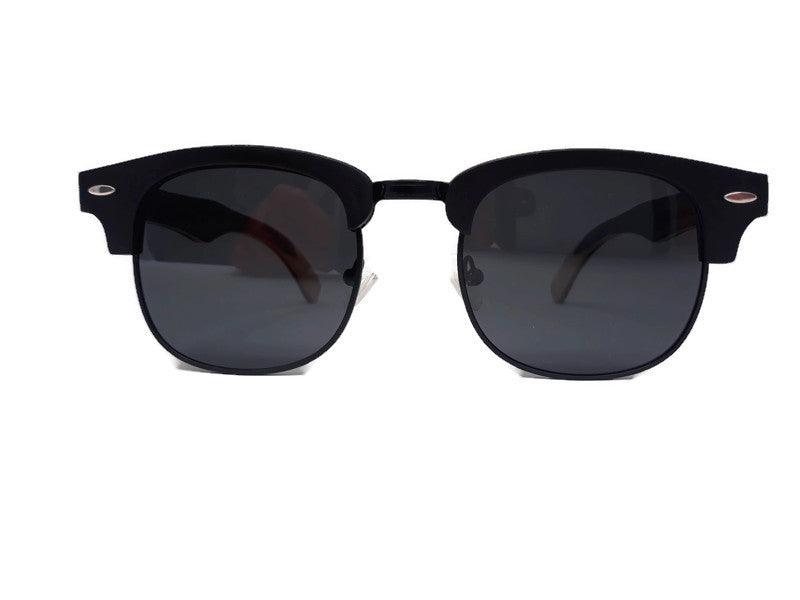 Skateboard Multi-Layer Club Sunglasses, Black Polarized Lenses - The Higher Flower