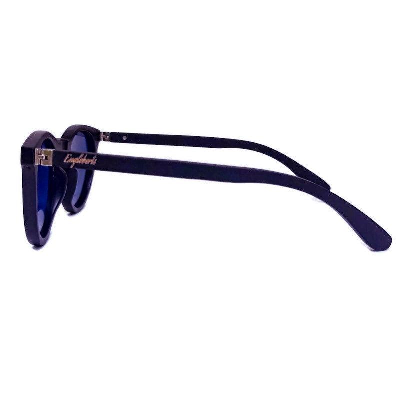 Sunset Mirror Lenses Polarized with Full Frame Black Bamboo - The Higher Flower