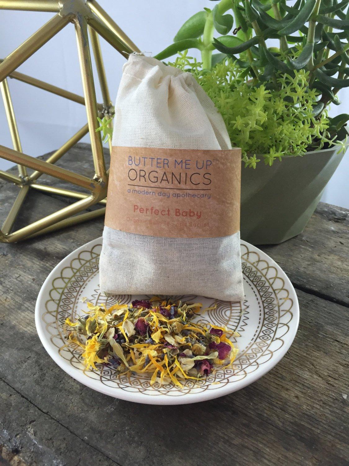 Perfect Baby Organic Bath Tea / Sachet - The Higher Flower